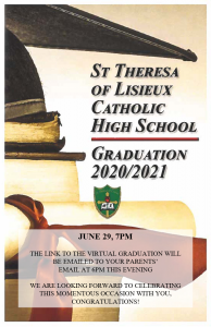 STL’s 2021 Virtual Graduation Ceremony
