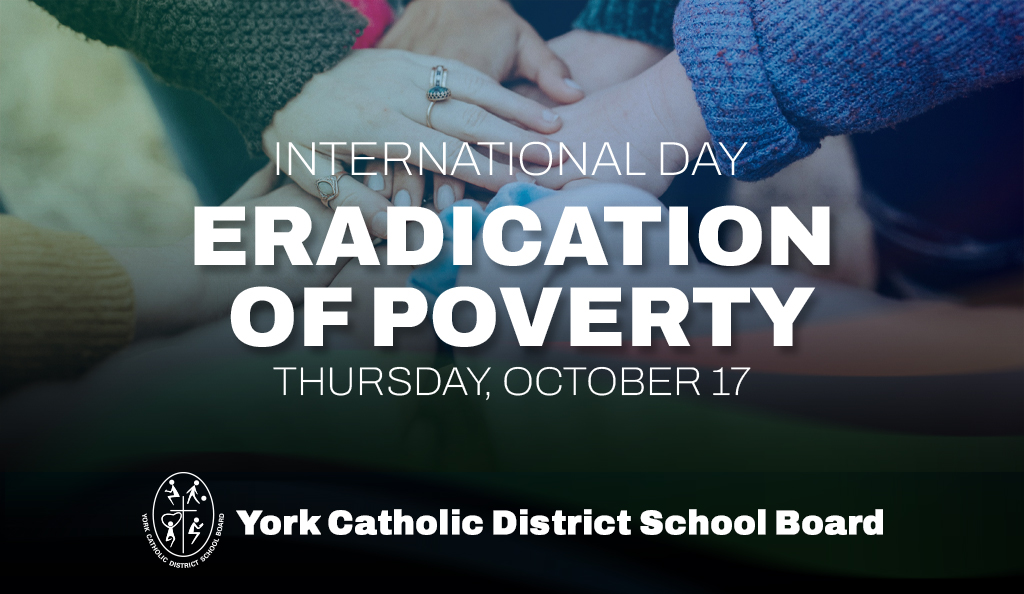 Fundraiser for the International Day for the Eradication of Poverty