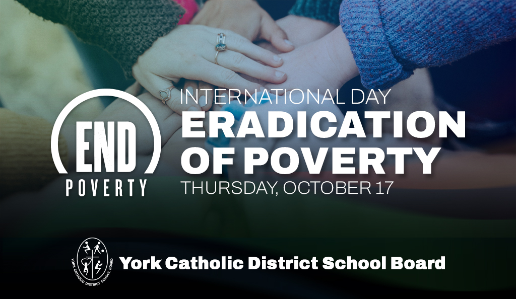 Fundraiser for the International Day for the Eradication of Poverty